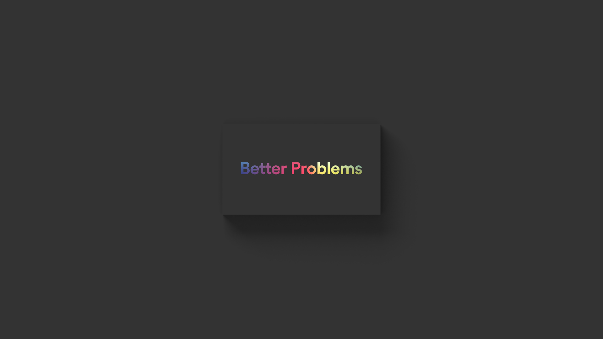 Sonic Generative Branding — Better Problems