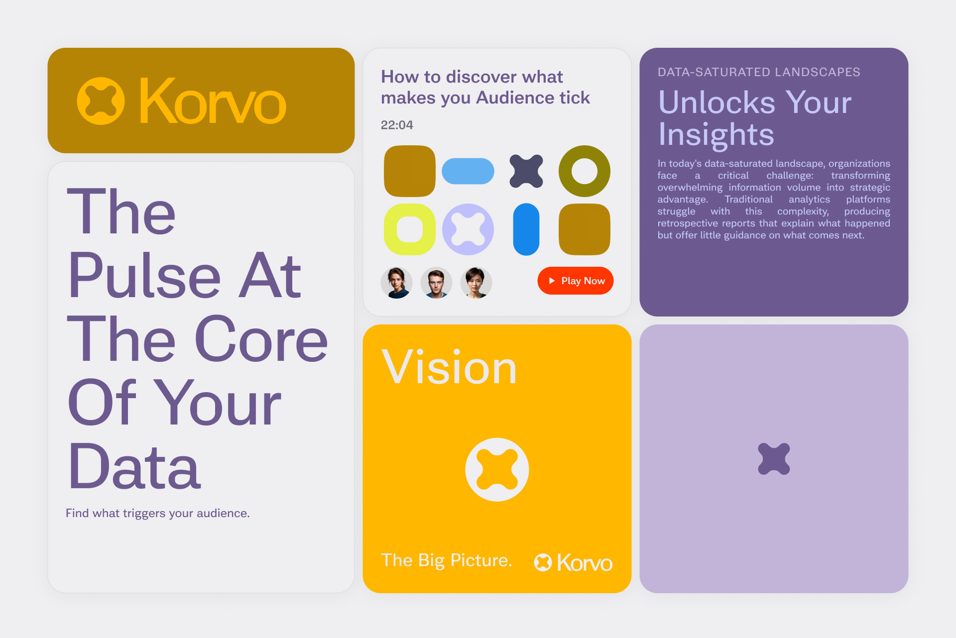 In all Shades & Shapes — Korvo