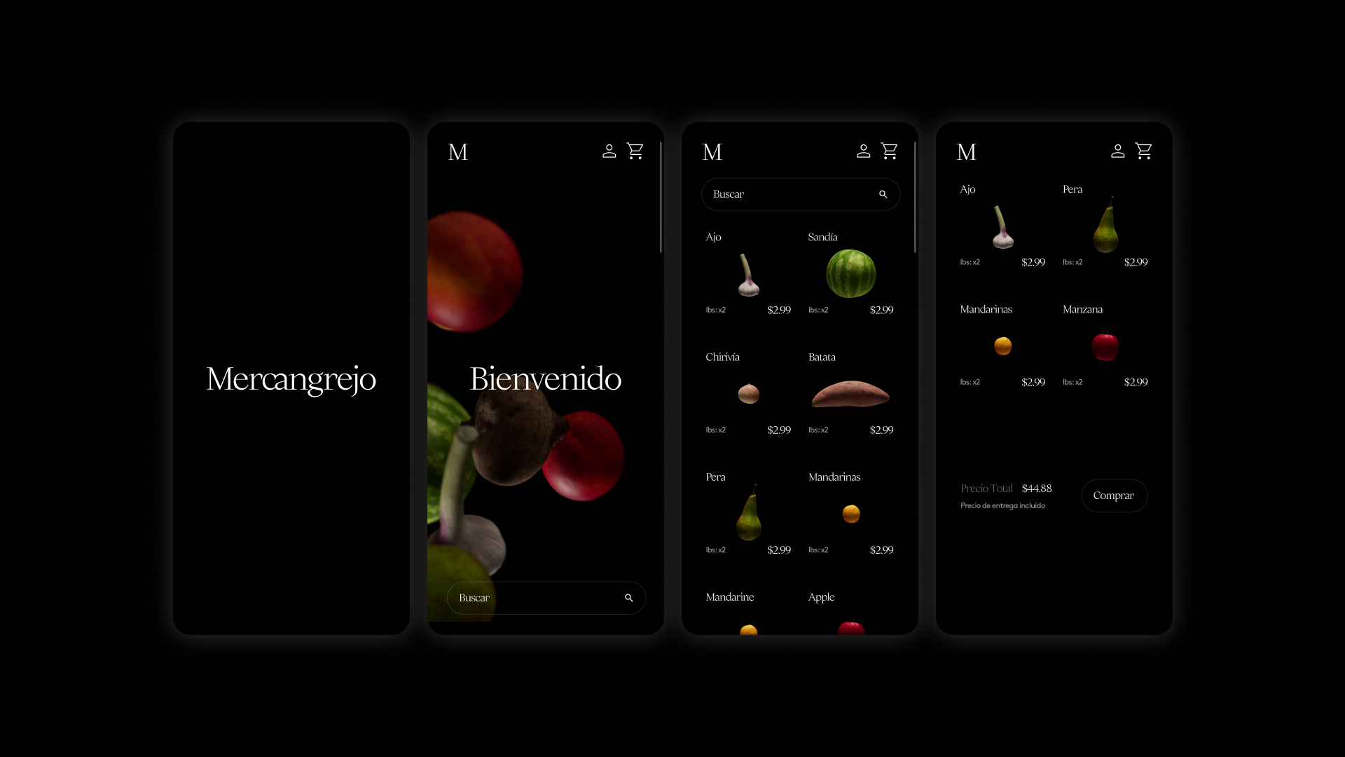 Luxury Market Brand — Mercangrejo